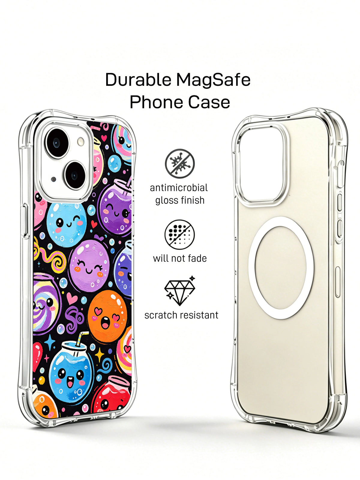 Supplied marketing graphic with unverified protection, fit or MagSafe statements