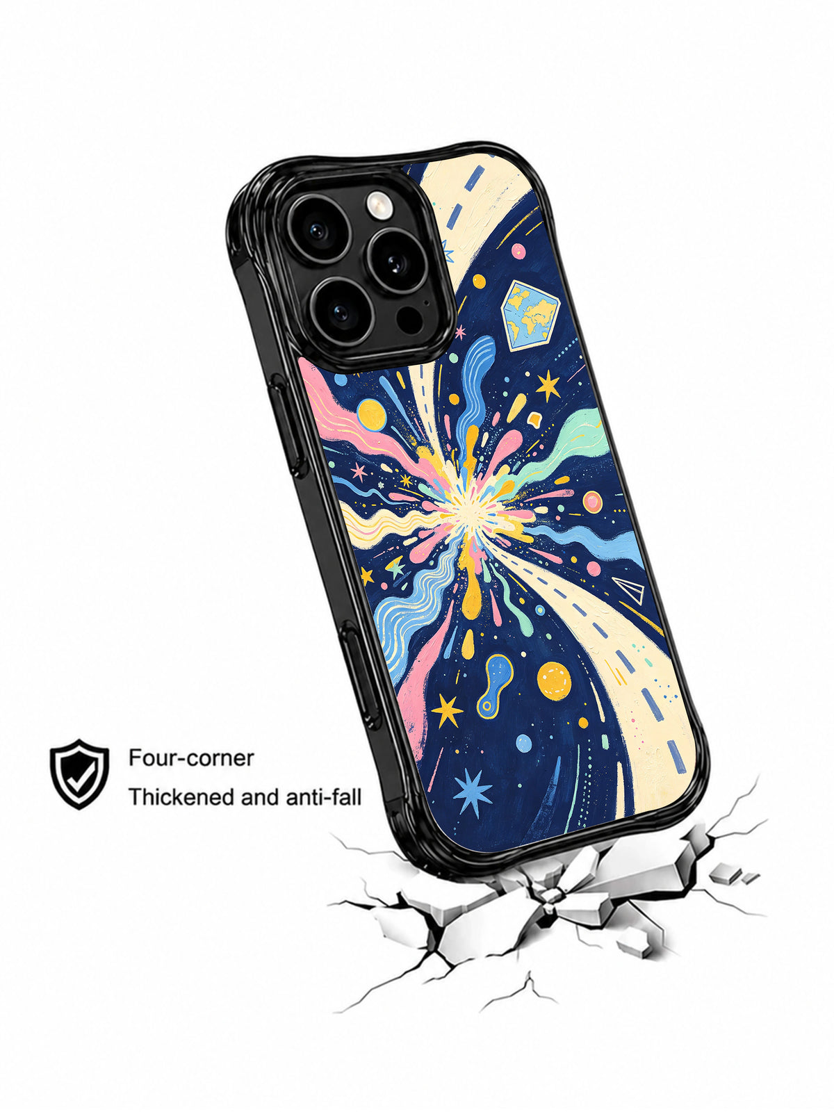 Dream Traveler anti-fall iPhone 14 Pro Max case