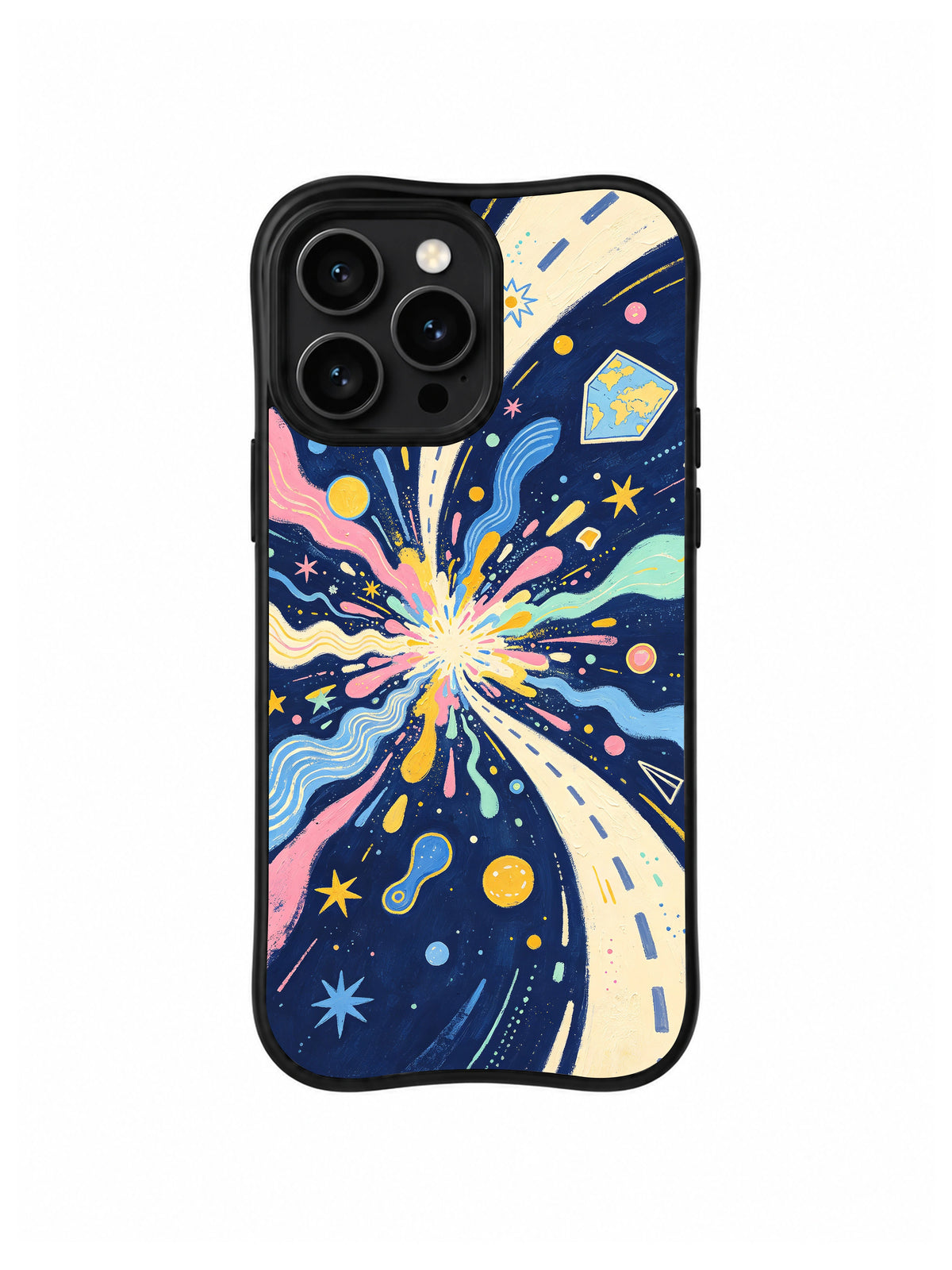 Future Light Portal pattern iPhone 14 Pro Max case