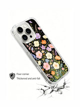 Dream Wildflower Garden impact protection iPhone 15 Pro case