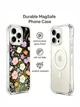 Dream Wildflower Garden protective iPhone 15 Pro case