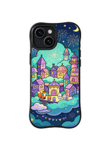 Firework Dream Festival pattern on iPhone 14 Plus case