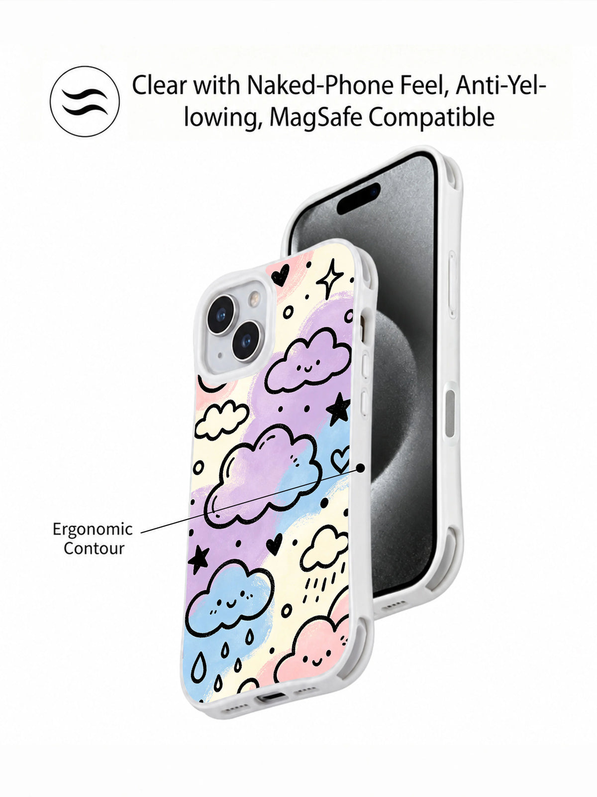 Supplied marketing graphic with unverified protection, fit or MagSafe statements
