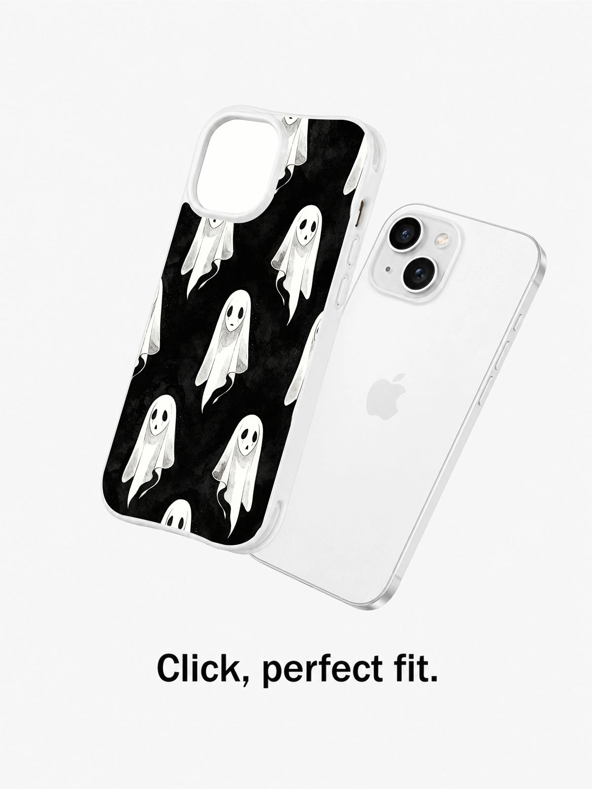 Vesper Wraith white veil phantom phone case artwork detail