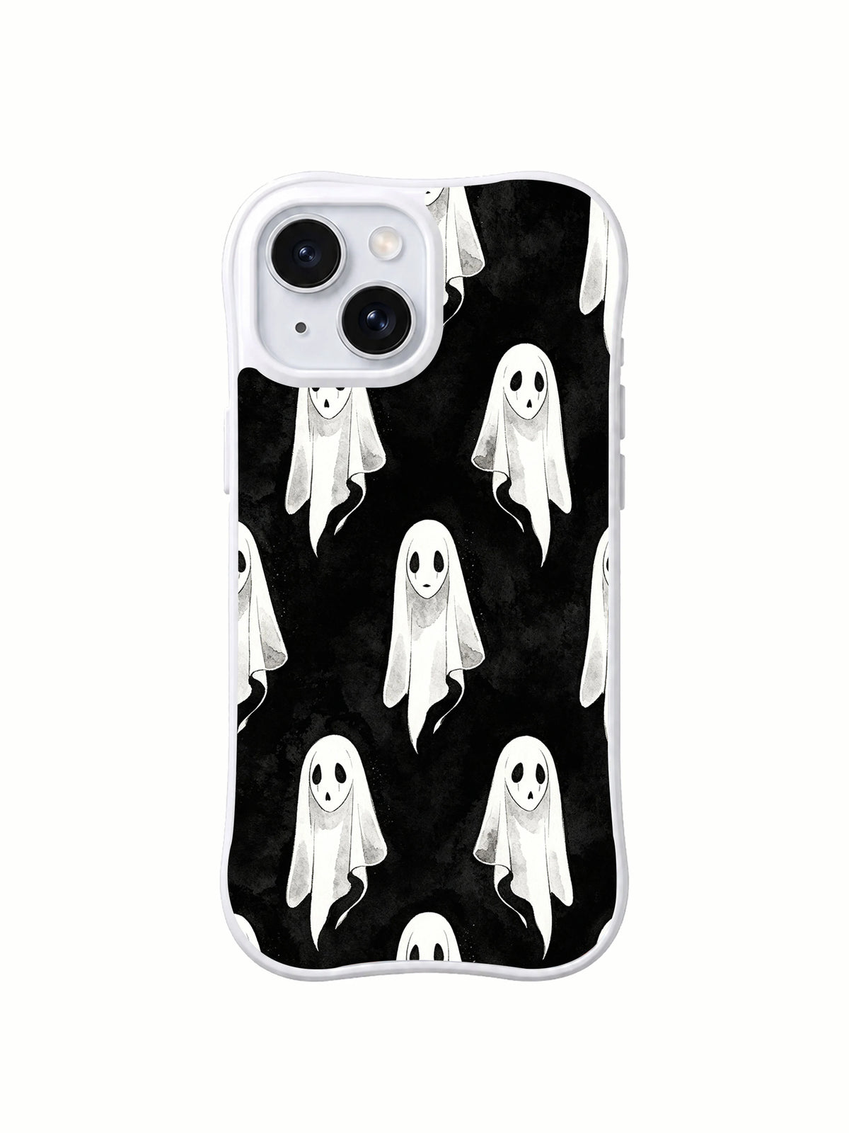 Vesper Wraith | Monochrome Gothic Ghost Art Phone Cases