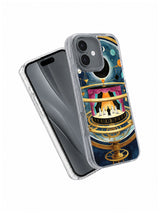 Eclipse Orrery Theatre iPhone case angled view
