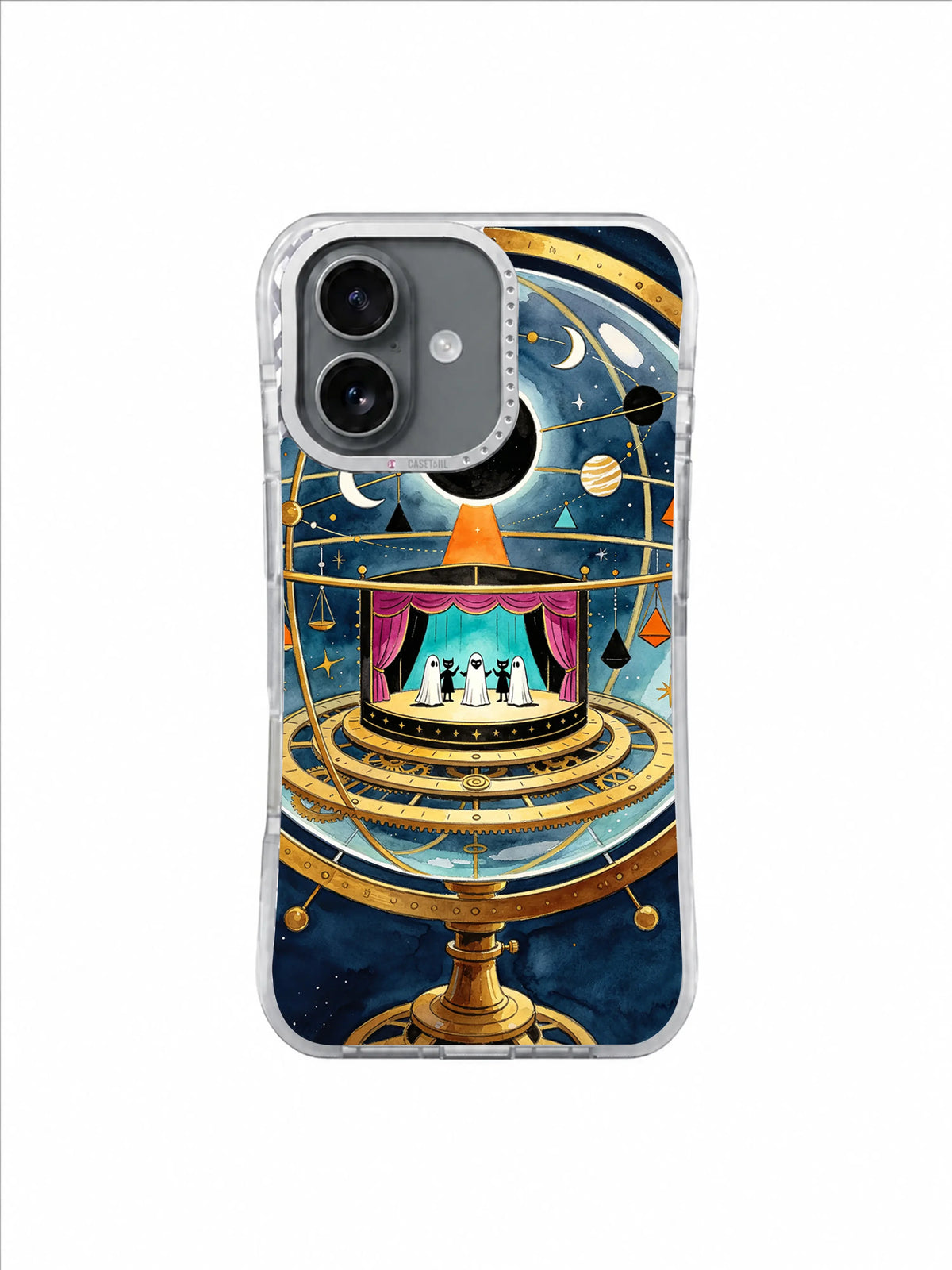 Eclipse Orrery Theatre – Crescent Balcony Performance iPhone case