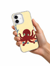 Eight Arms, One Pause iPhone 17 Case shown in hand