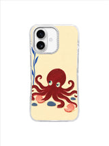 Shell Balance Octopus pattern on iPhone 17 Case