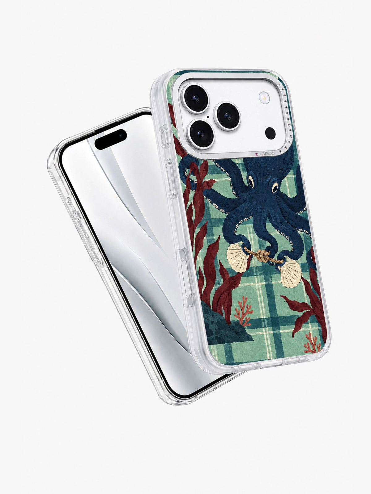 Eight Arms One Promise iPhone 17 Pro case angled view