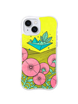 Paper Garden Vessel pattern iPhone 15 case