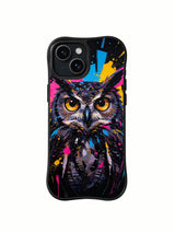 Electric Owl Vision iPhone 15 Plus case front product view