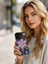 Product or handheld view of the Electric Star Universe case