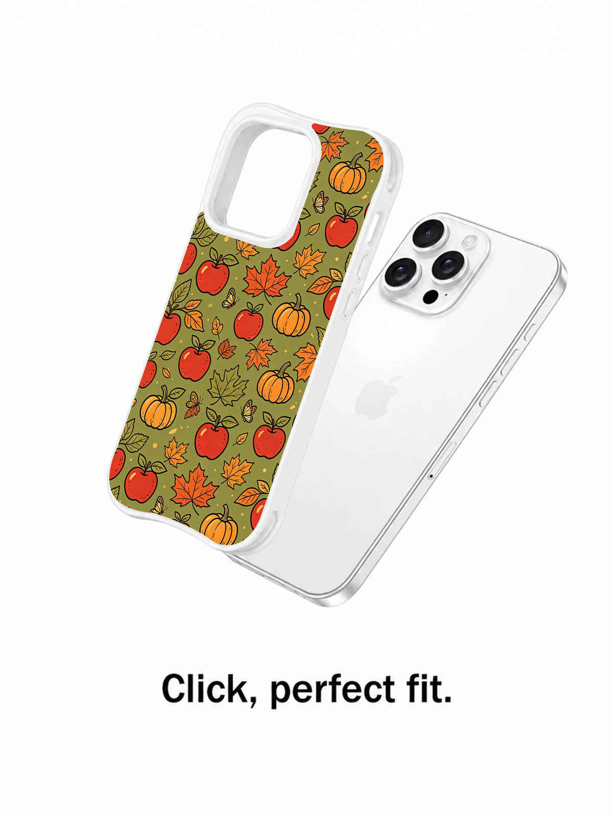 Apple Orchard Evening Breeze clear phone case fit