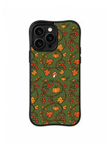 Pumpkin Vine Forest pattern iPhone 14 Pro case