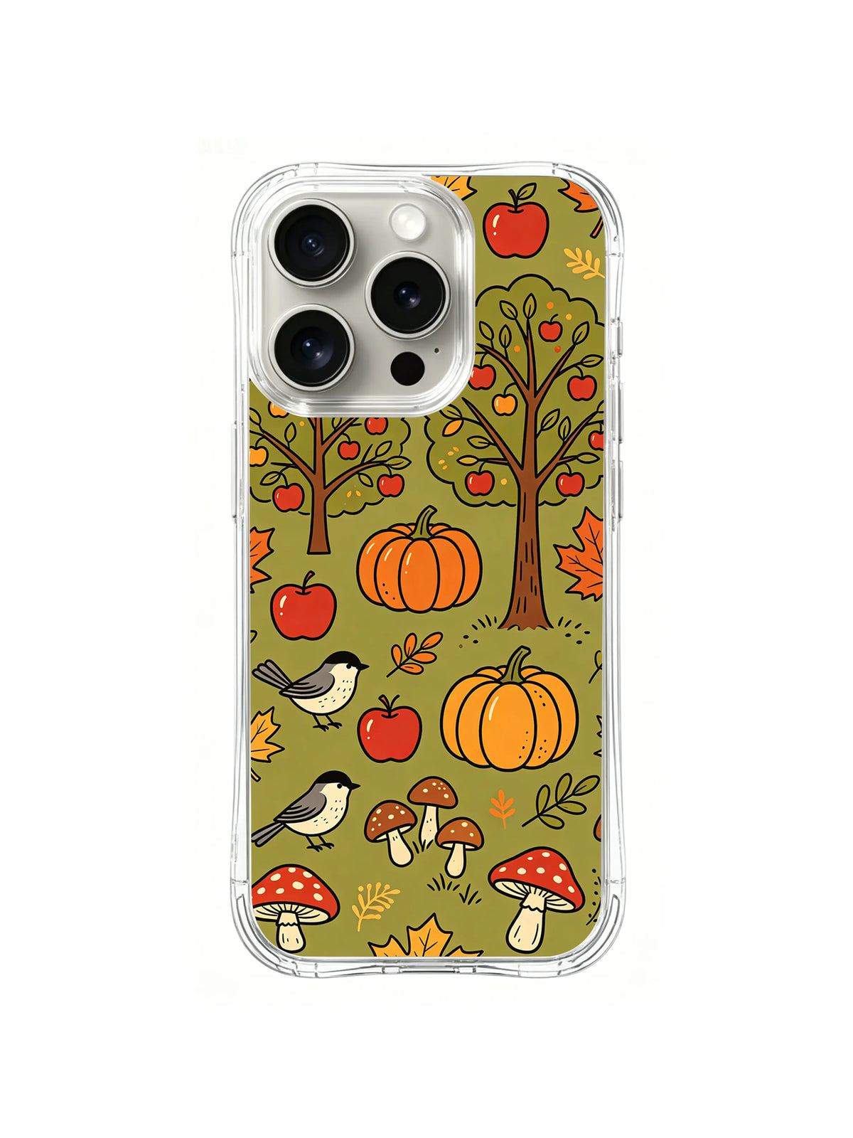 Orchard Perch Harvest iPhone 14 Pro case pattern