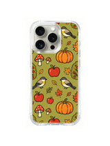 Chickadee Apple Feast iPhone 14 Pro case pattern