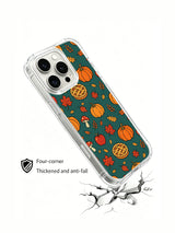 Maple Flame Pumpkin Market telefon kılıfının tanıtım görseli.