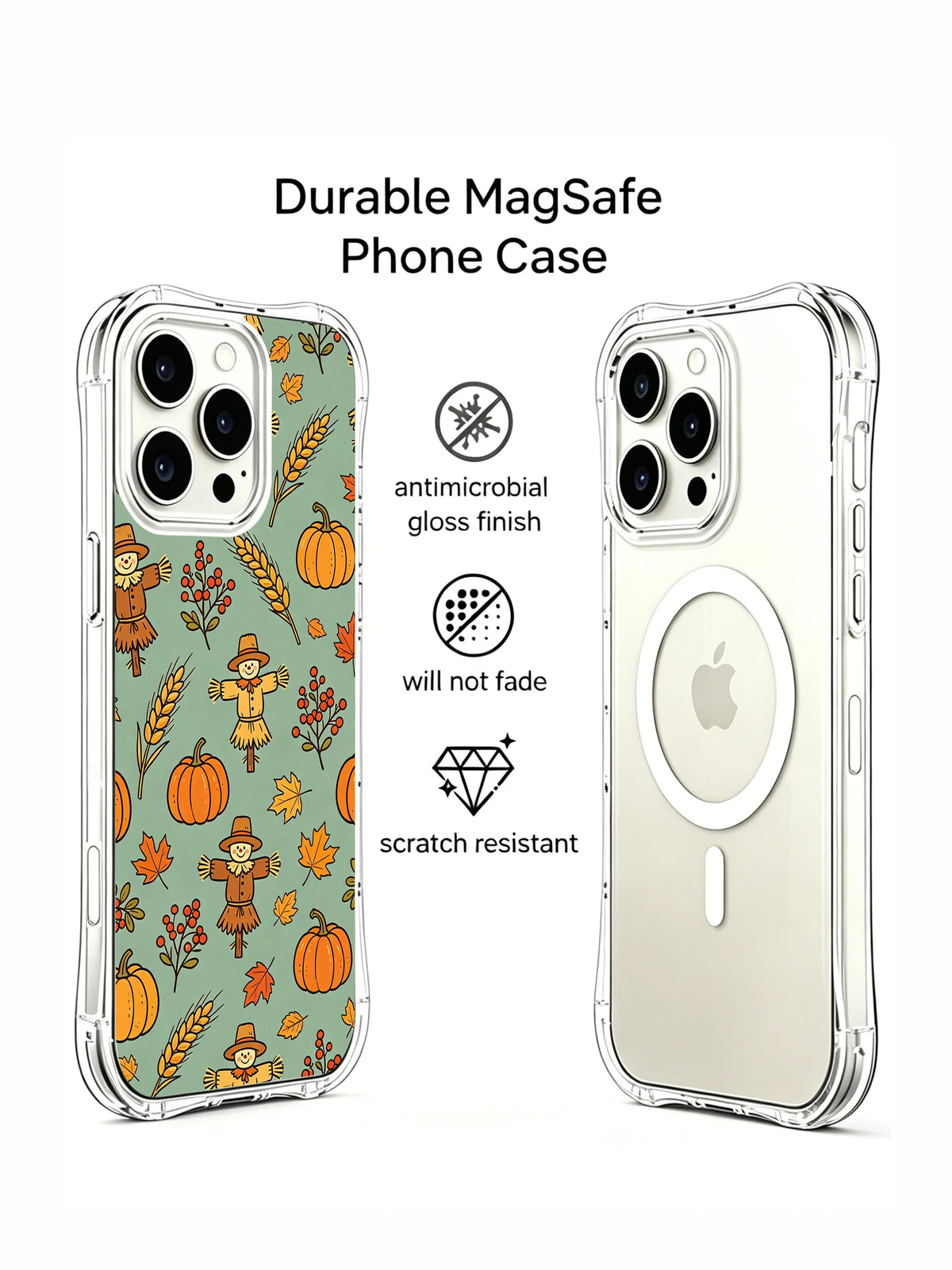Scarecrow Harvest Watch telefon kılıfının tanıtım görseli.