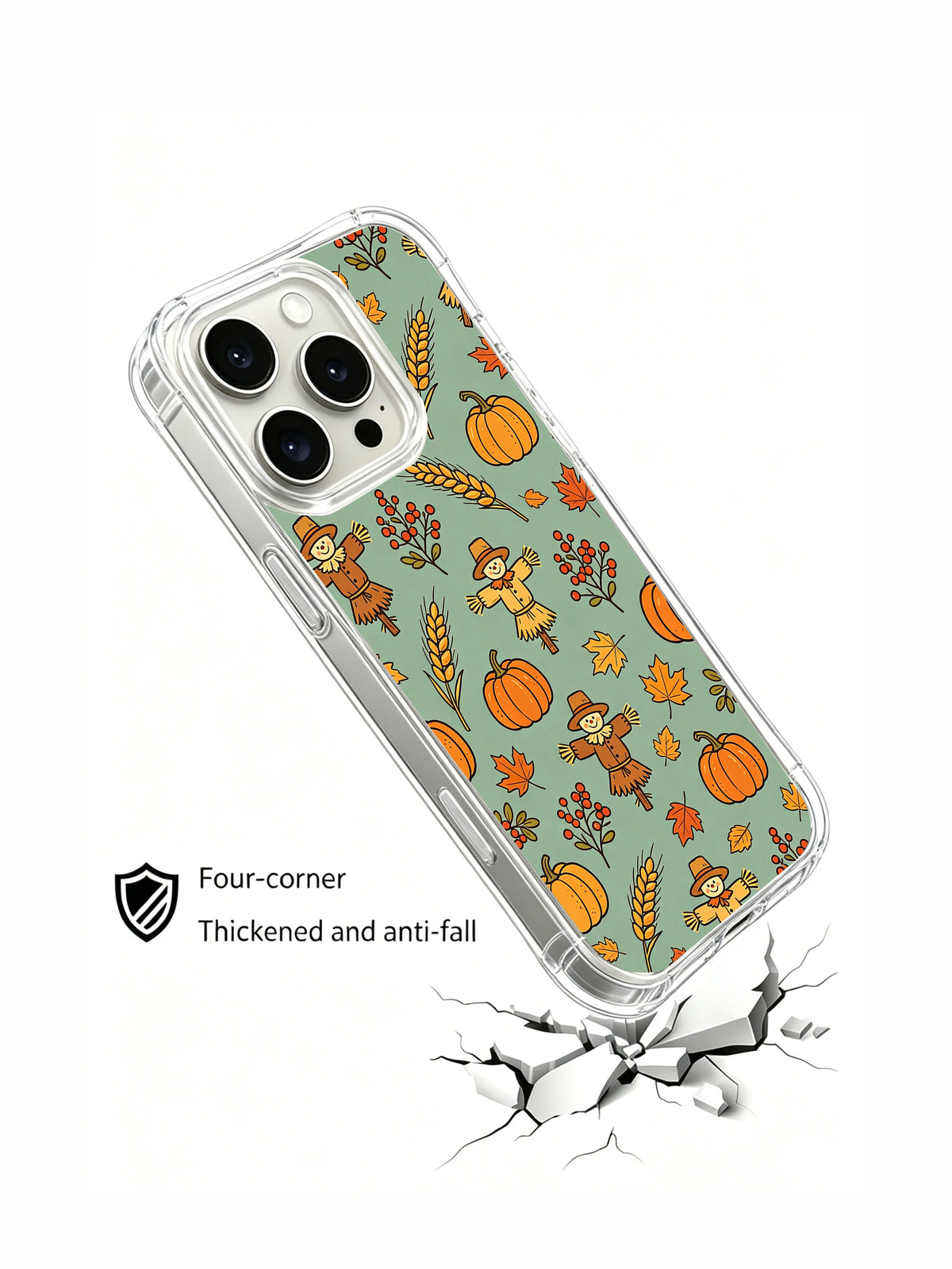 Scarecrow Harvest Watch telefon kılıfının tanıtım görseli.