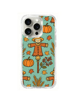 Maple Scarecrow Sentinel pattern iPhone 14 Pro case