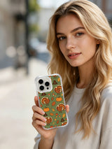 Woodland Turkey Wander artist phone case lifestyle