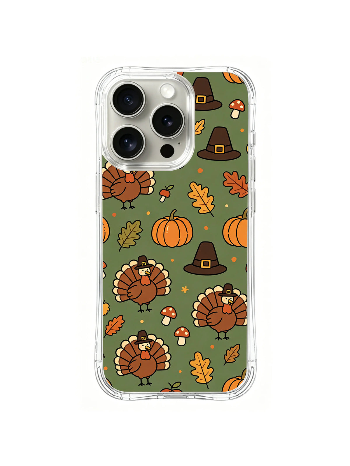 Pilgrim Turkey Trail pattern iPhone 14 Pro case