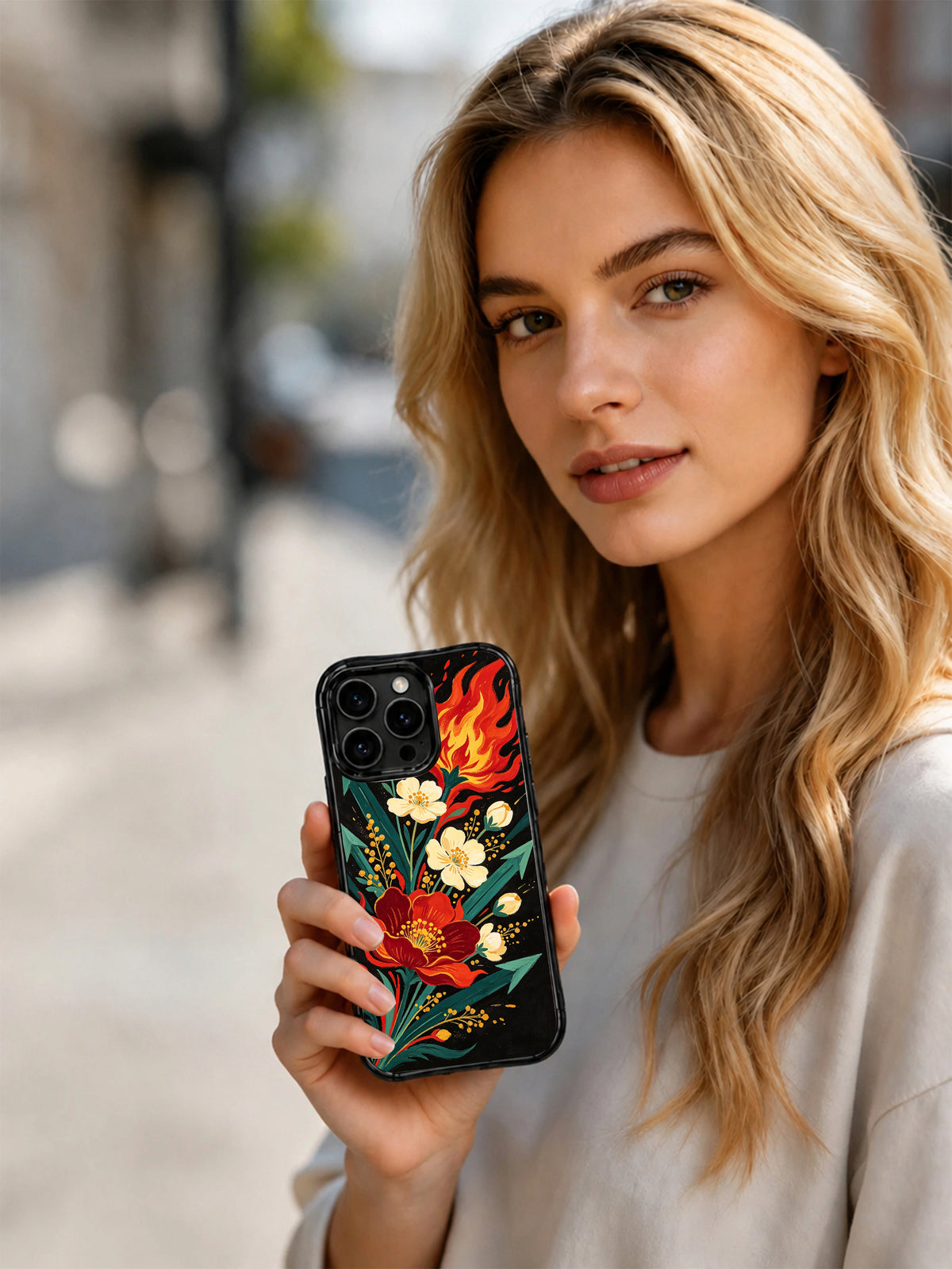 Ember Petal Anthem iPhone 15 Pro case product view 6