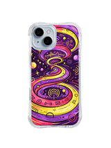 Cosmic Radio Orbit pattern iPhone 15 Plus case
