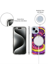 Emotion Radio Waves iPhone 15 Plus case camera detail