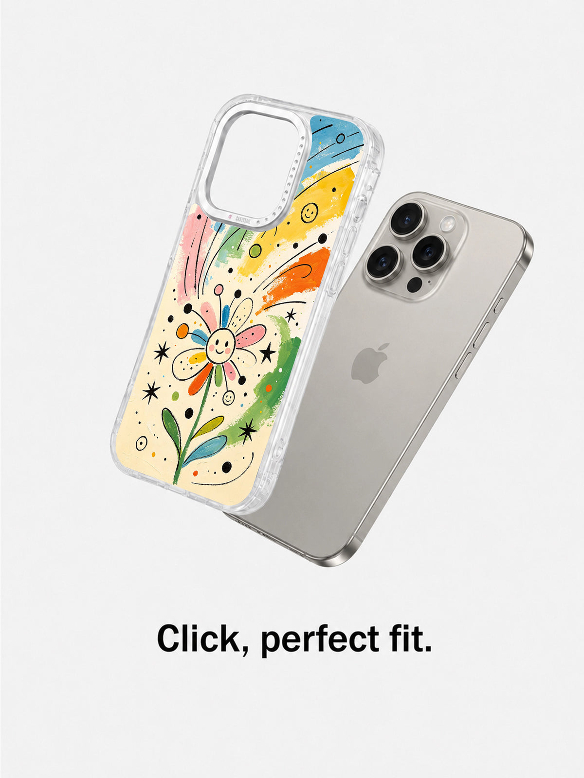 Emotion Universe iPhone 16 Pro case separated fit view