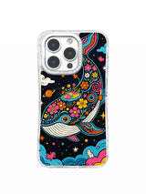 Emotional Garden Universe art iPhone 15 Pro Max case front view