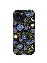 Moonlit Daisy Spell pattern iPhone 15 Plus case