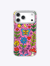 Eternal Emotion Garden iPhone 17 Pro Max case front view