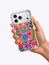 Eternal Emotion Garden iPhone 17 Pro Max case lifestyle view