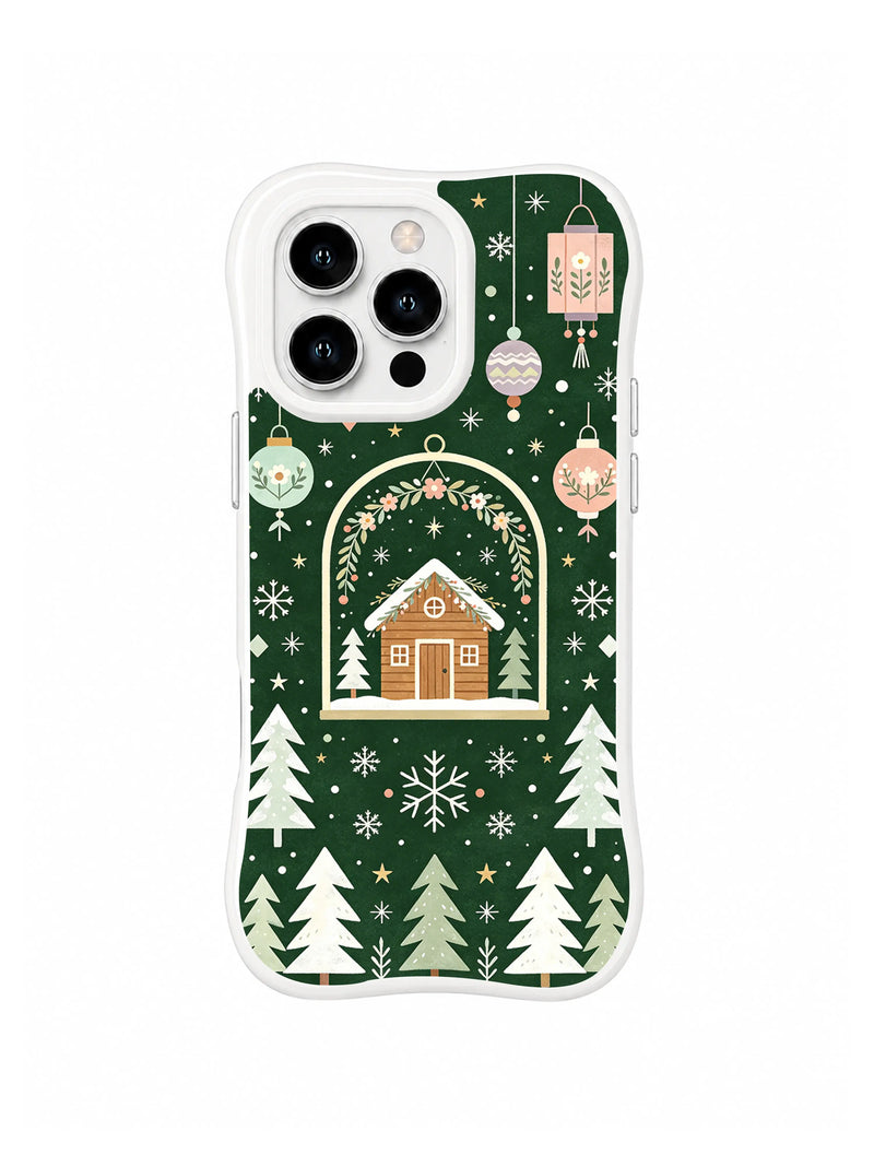 Evergreen Folk Lanterns iPhone 13 Pro Case