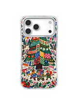 Cobalt Bird Branch Festival artwork on an iPhone case