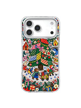 Gift Cart Story Circle artwork on an iPhone case