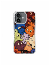 Pale Lime Fan Friend pattern iPhone 17 case artwork