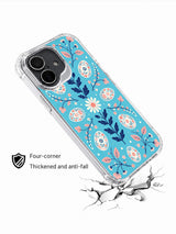 Festival of Tiny Petals: Angled illustrated case above a cracked-surface graphic.
