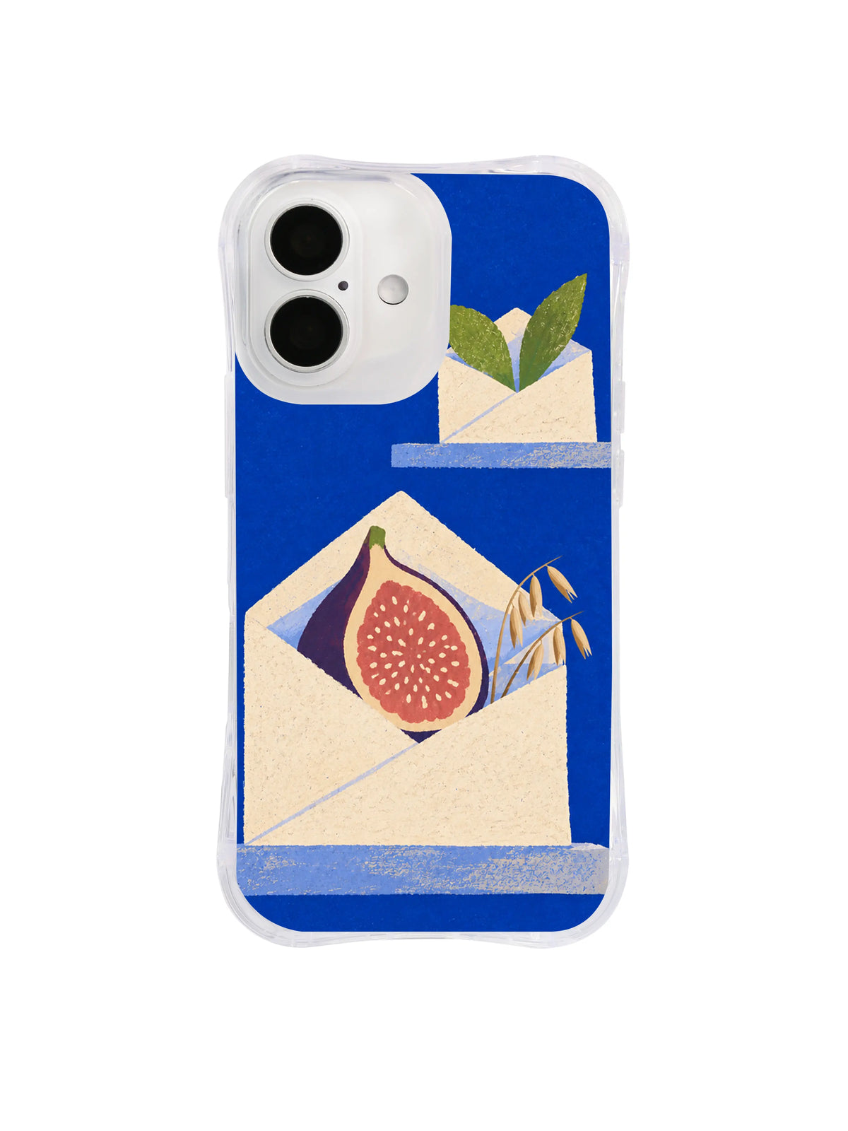 Cobalt Fig Post artwork for Fig Post at Dusk iPhone 16 case