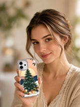 Sunrise lifestyle view of The First Gift Under Dawn iPhone 17 case