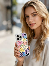 Product or handheld view of the Floral Candy Universe case