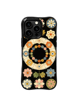 Floral Ritual Wheel iPhone 15 Pro case pattern