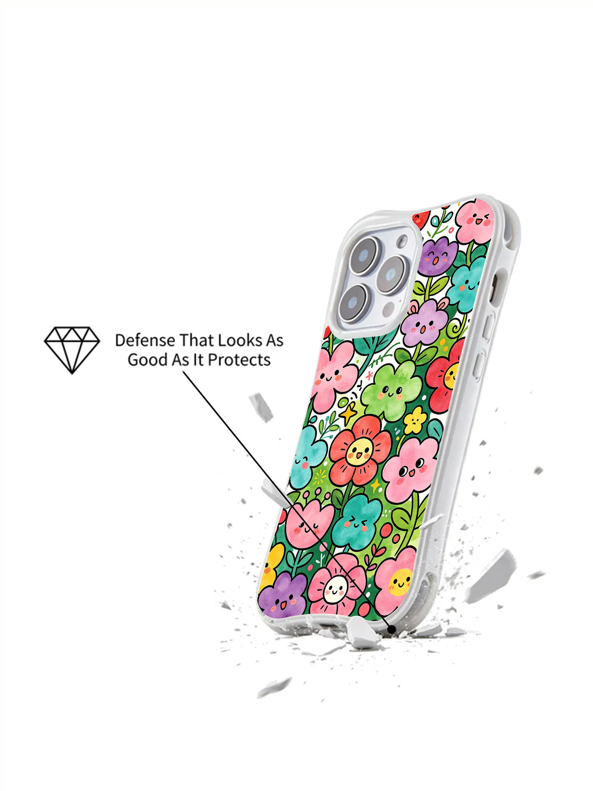 Supplied marketing graphic with unverified protection, fit or MagSafe statements