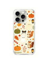 Forest Lantern Friends pattern on iPhone 14 Pro case