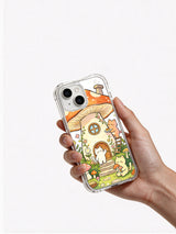 Product or handheld view of the Forest Mushroom Cat Friends case