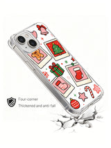 Forever Christmas Memories: Angled case above an illustrated cracked surface.