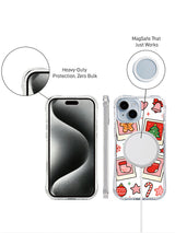 Forever Christmas Memories: Front and rear product views beside a circular accessory.
