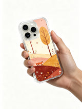 Hand holding Fox of the Open Prairie iPhone 16 Pro case
